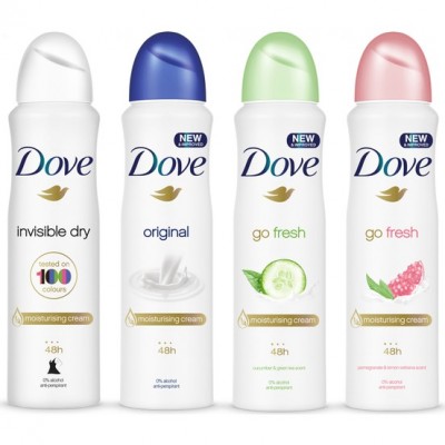 Dove Deodorant  - 150ml - 1 x 6